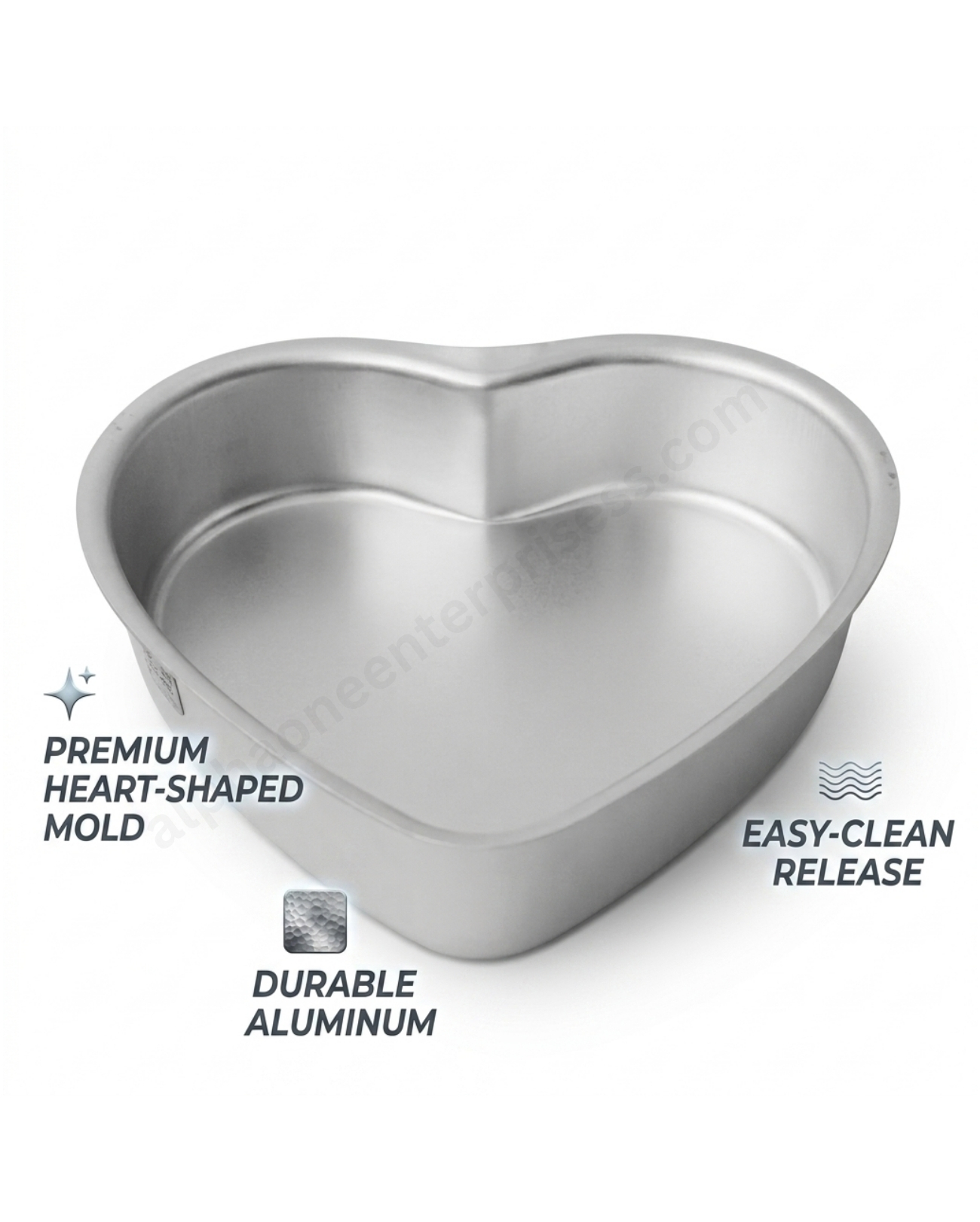 Heart Shaped Tins<br>1/2Kg & 1Kg