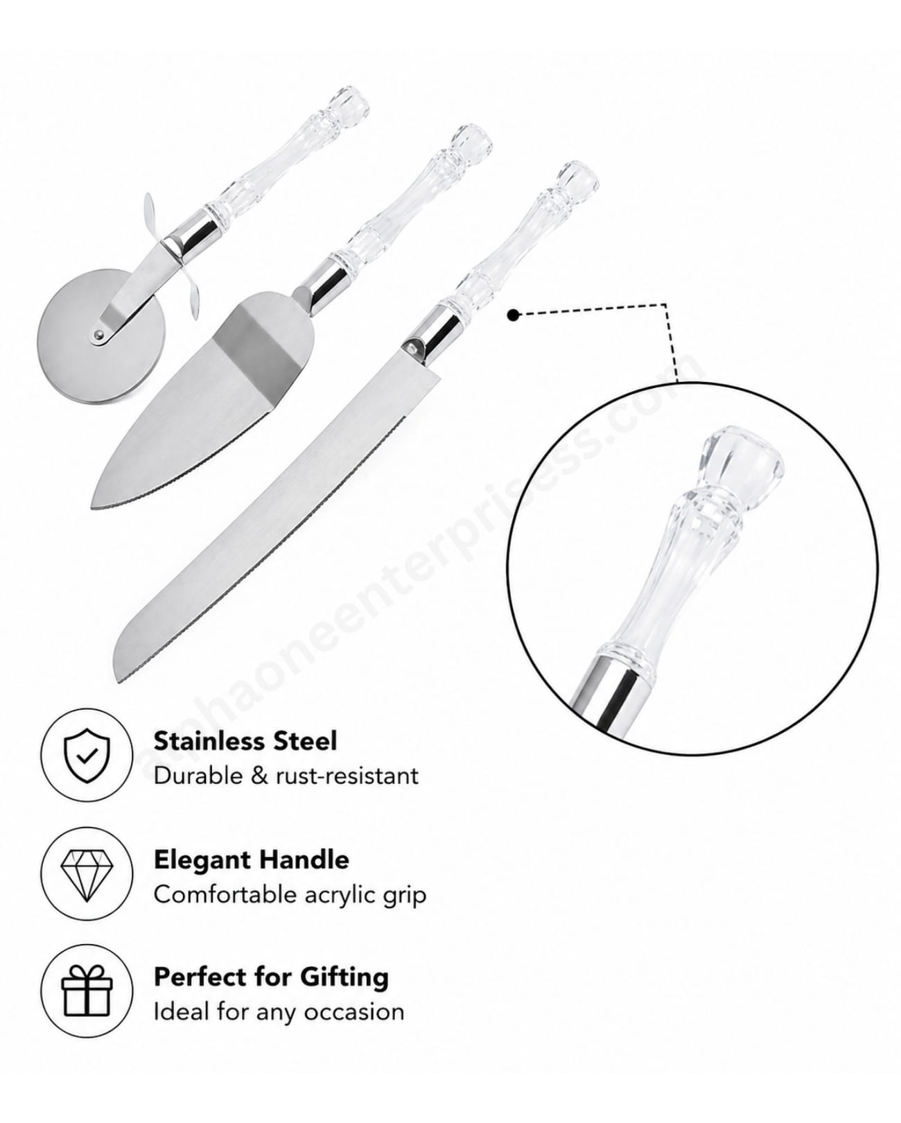 Kitchen Knives Set – 3 Pcs