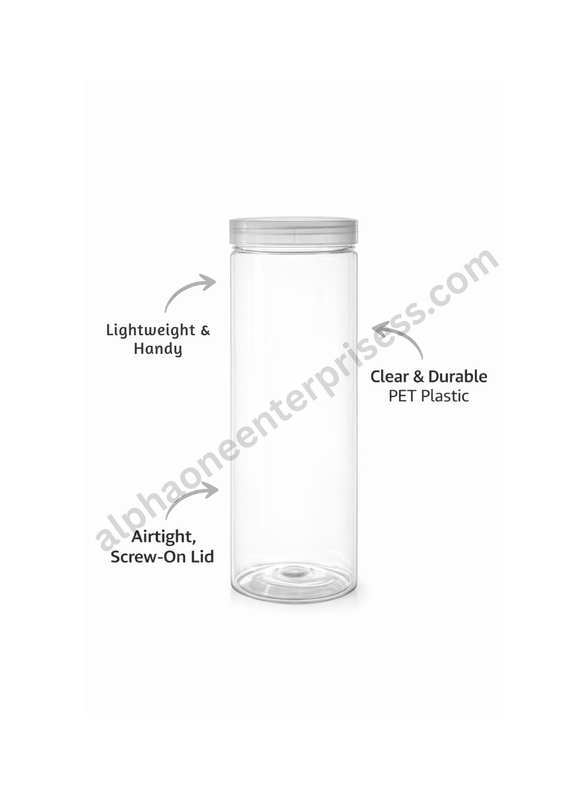 PET Jars – Multiple Sizes
