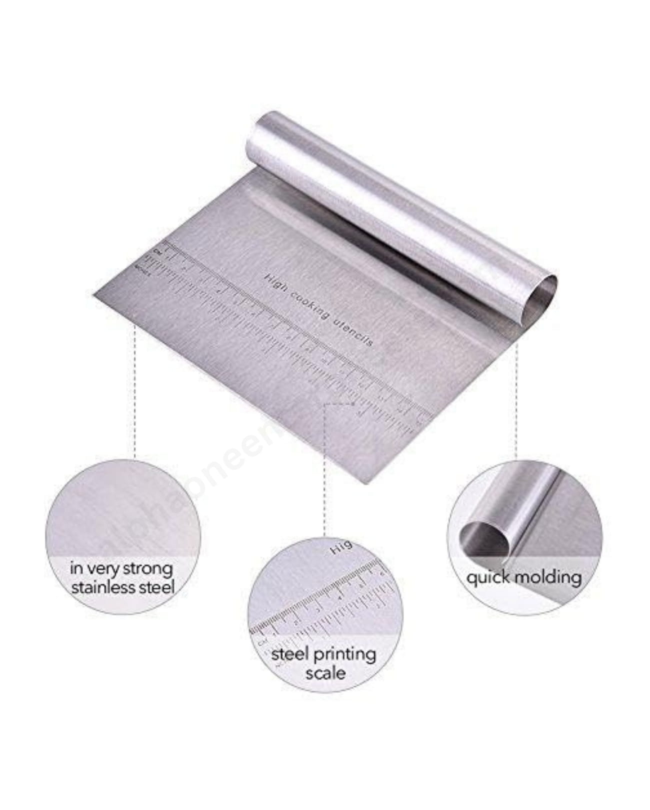 SS Steel Scrapers – Assorted Sizes
