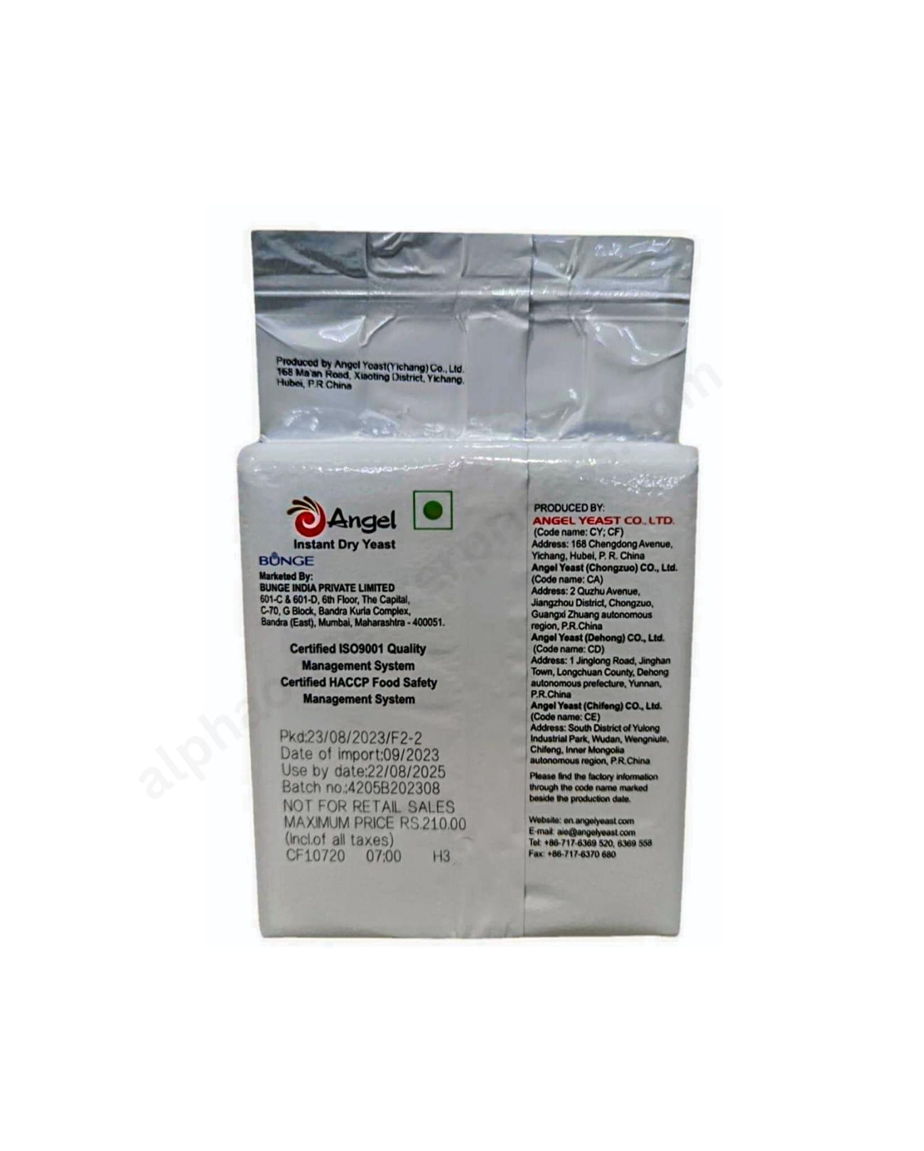 Angel Yeast <br> 500g