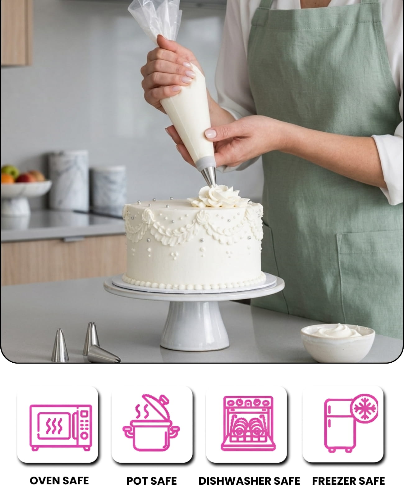 Master Piping Bag – Assorted Sizes (Pack of 100)