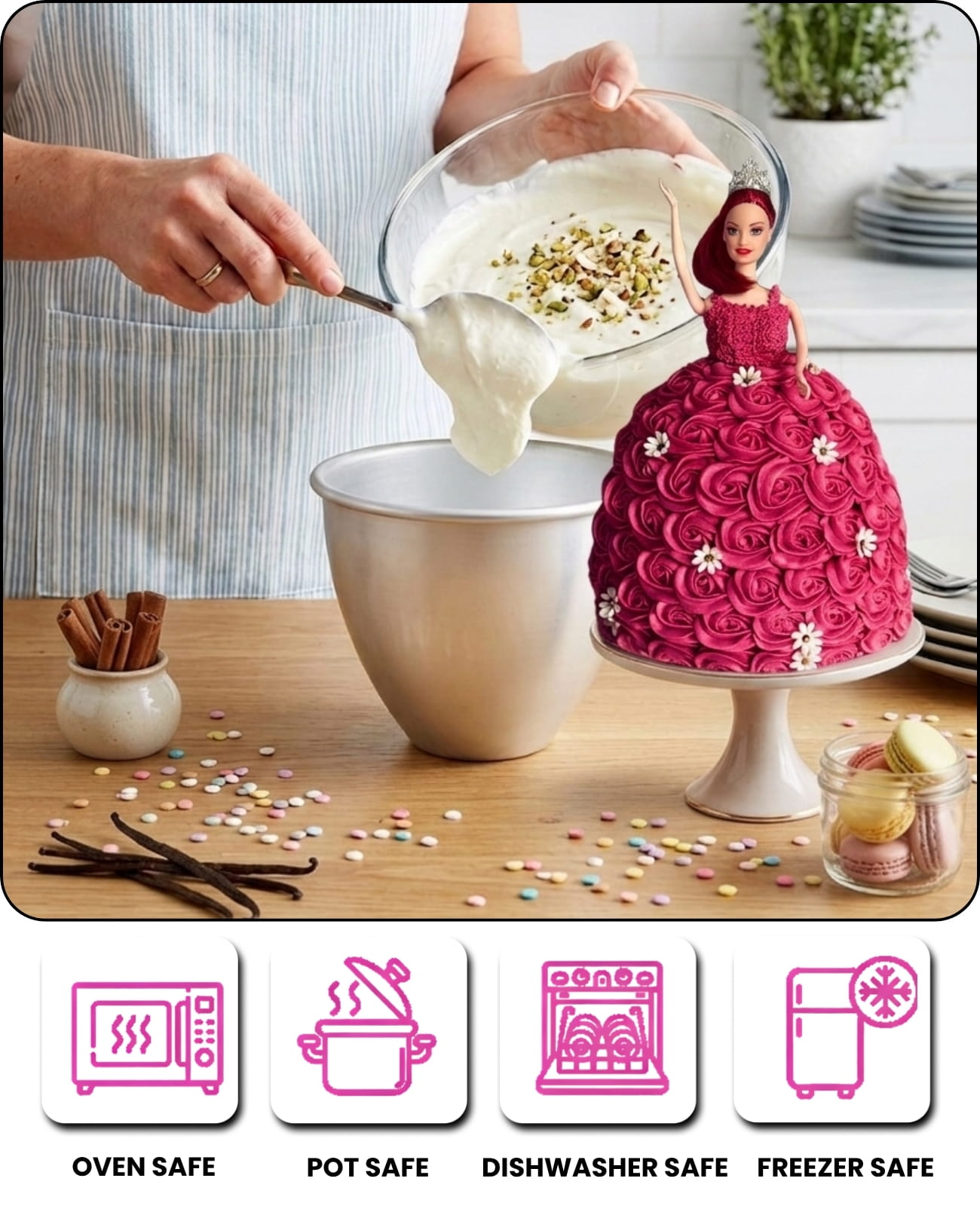 Doll Shaped Tins <br> 1/2Kg & 1Kg