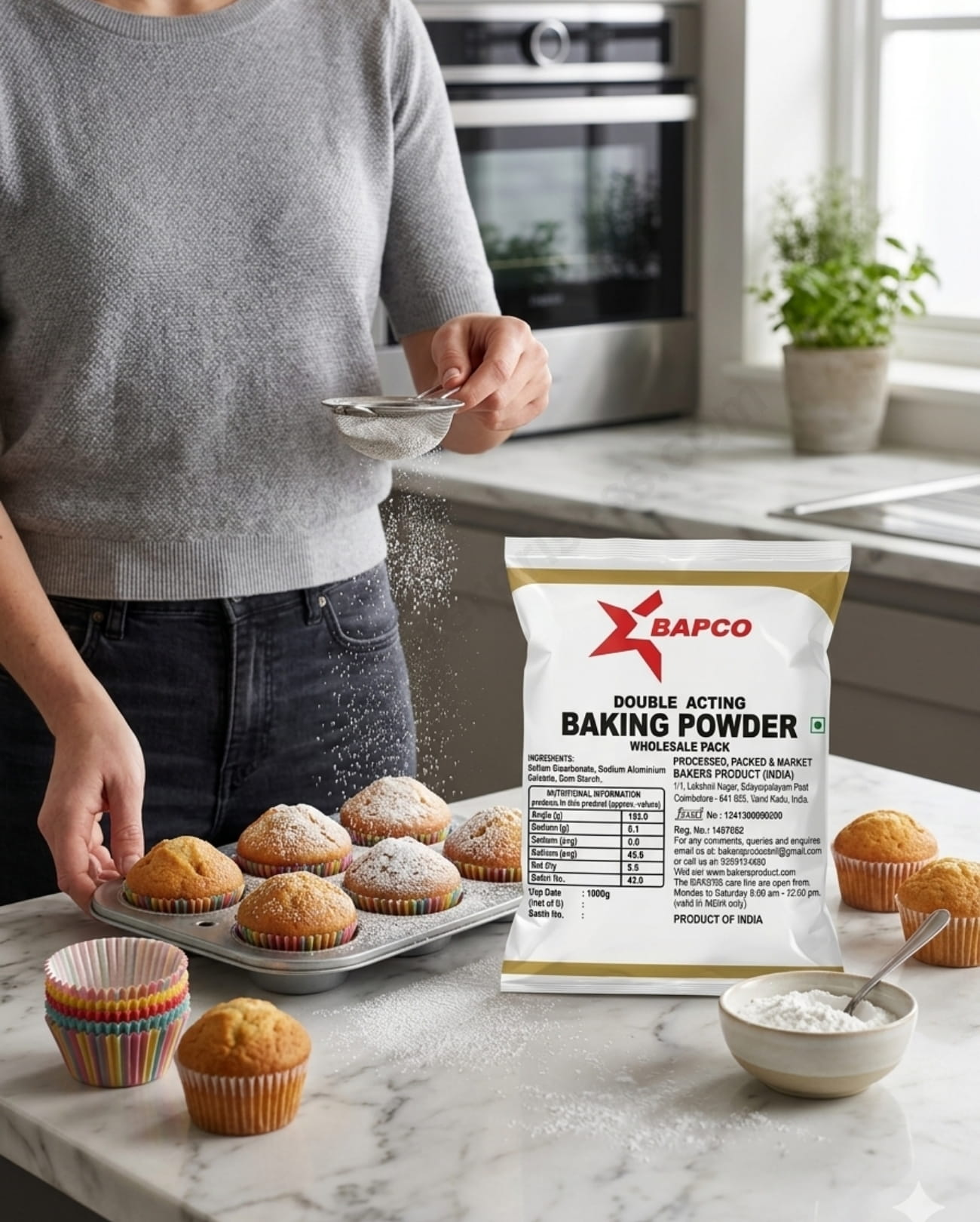 Bapco Baking <br> Powder 1Kg