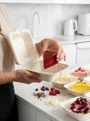 Bento Cake Box 6 Inch (Pack of 25, 50, 100 Pcs)