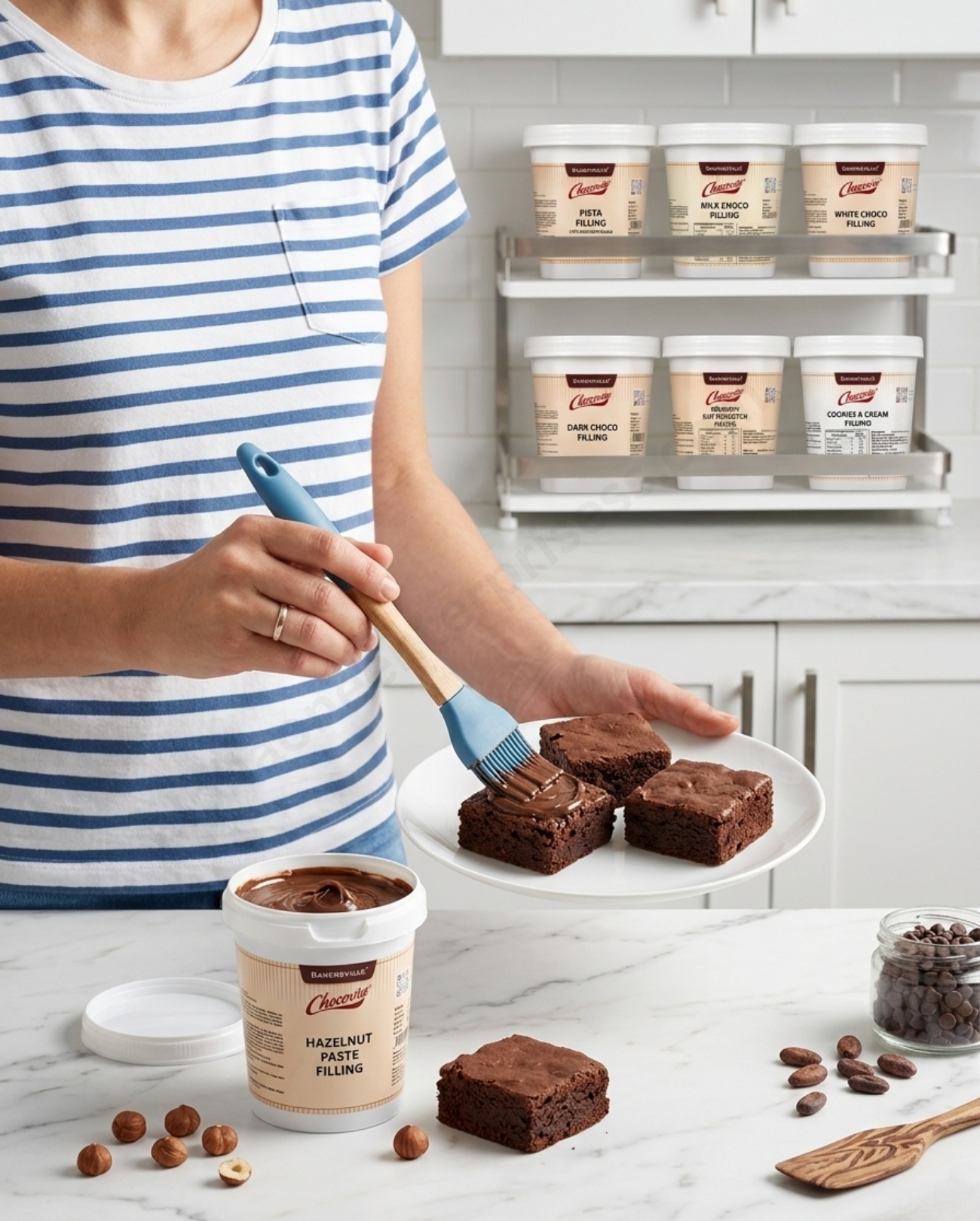 Chocoville Fillings 1Kg (Assorted Flavours)