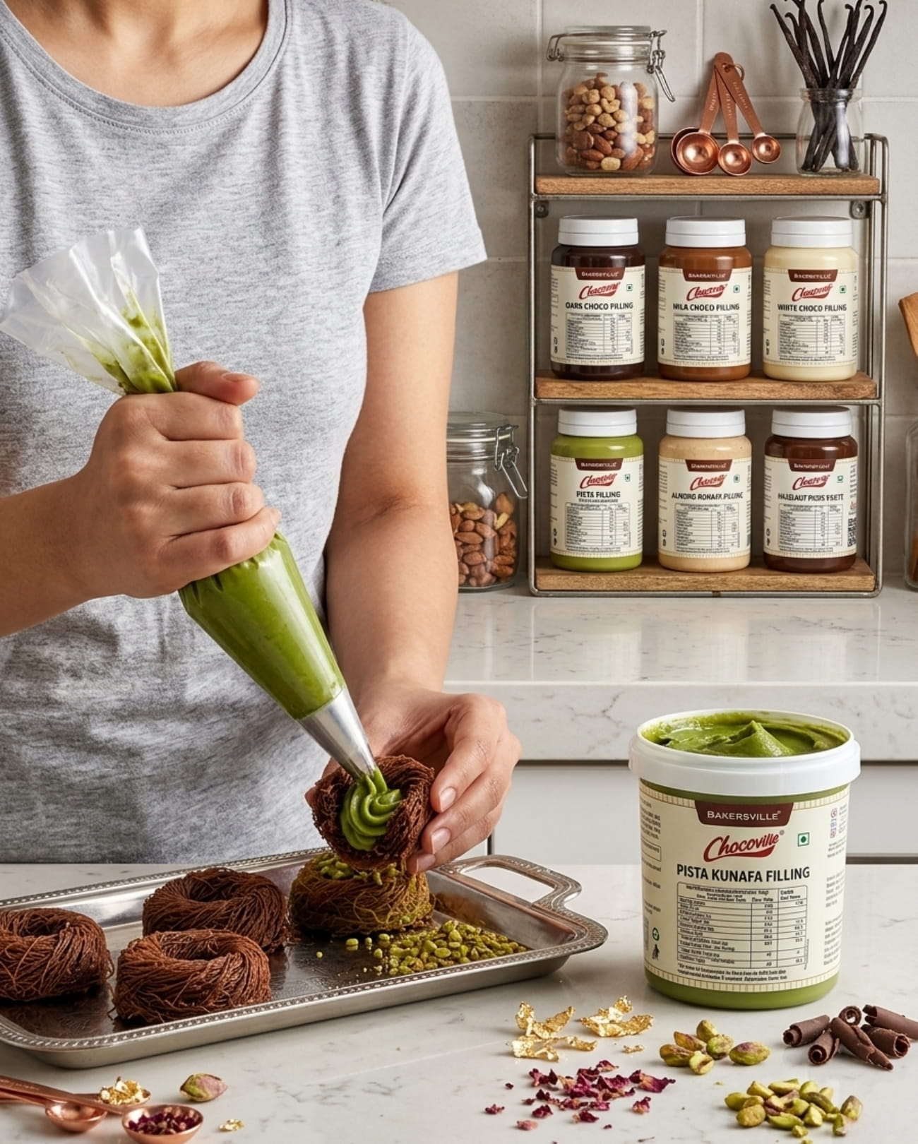 Chocoville Fillings 200g (Assorted Flavours)