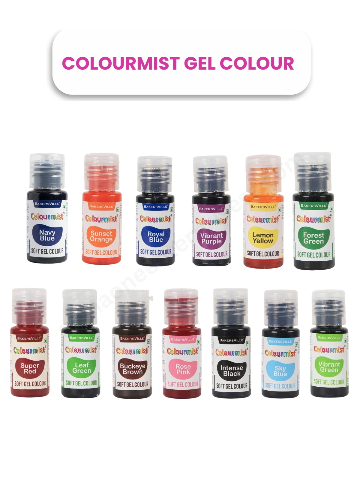 Colourmist Gel Colour 20g (Assorted Shades)
