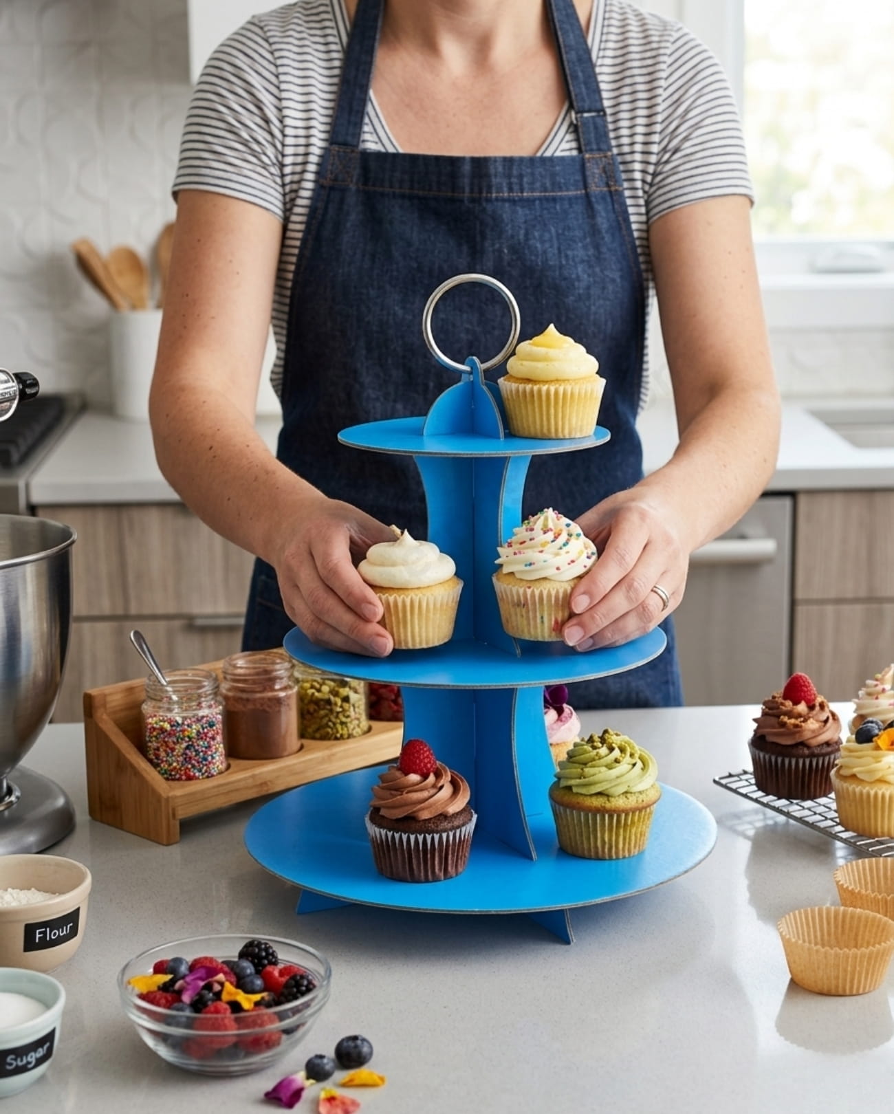 Cup Cake Stand – Assorted Colors