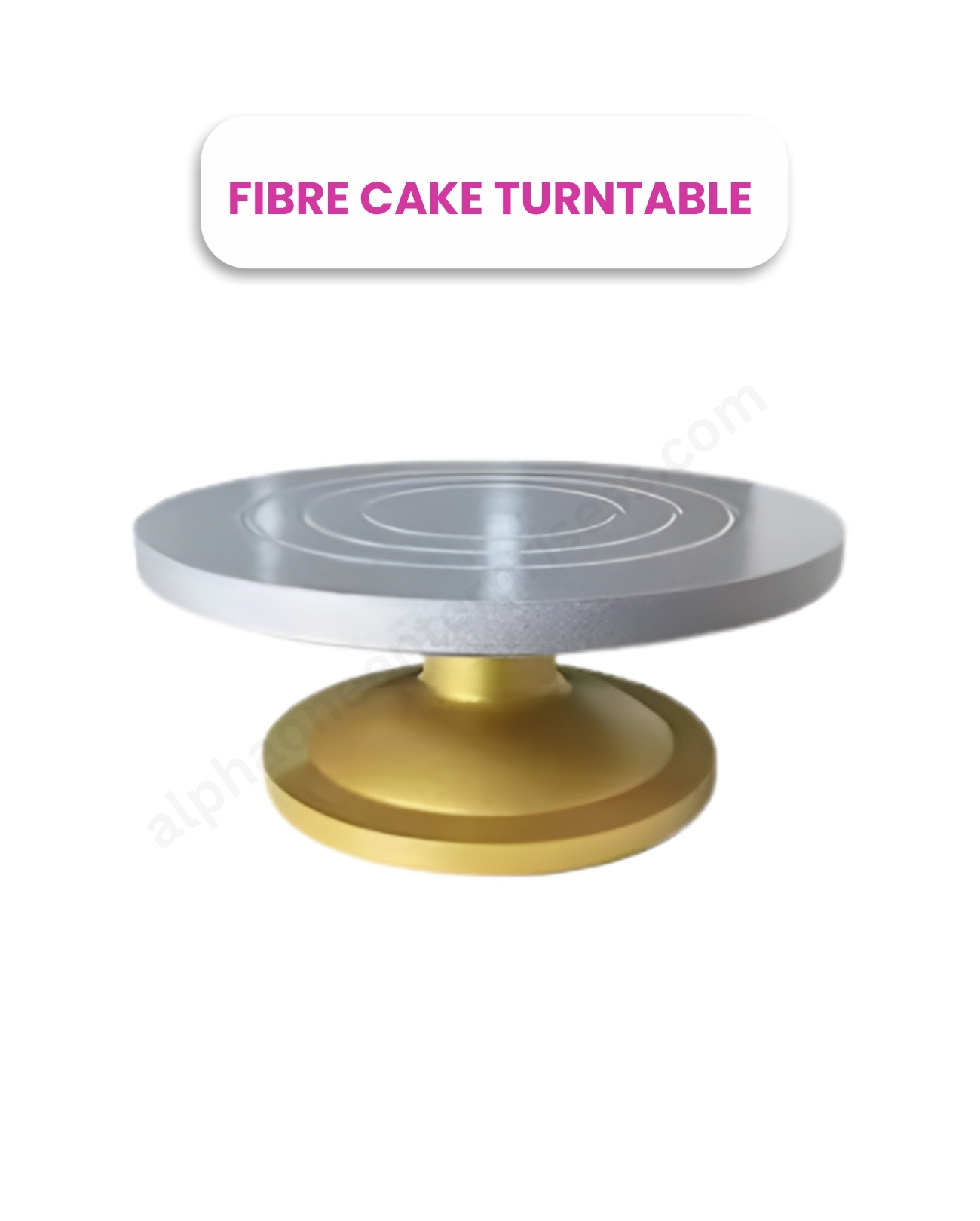 Fibre Cake Turntable – Assorted Colors