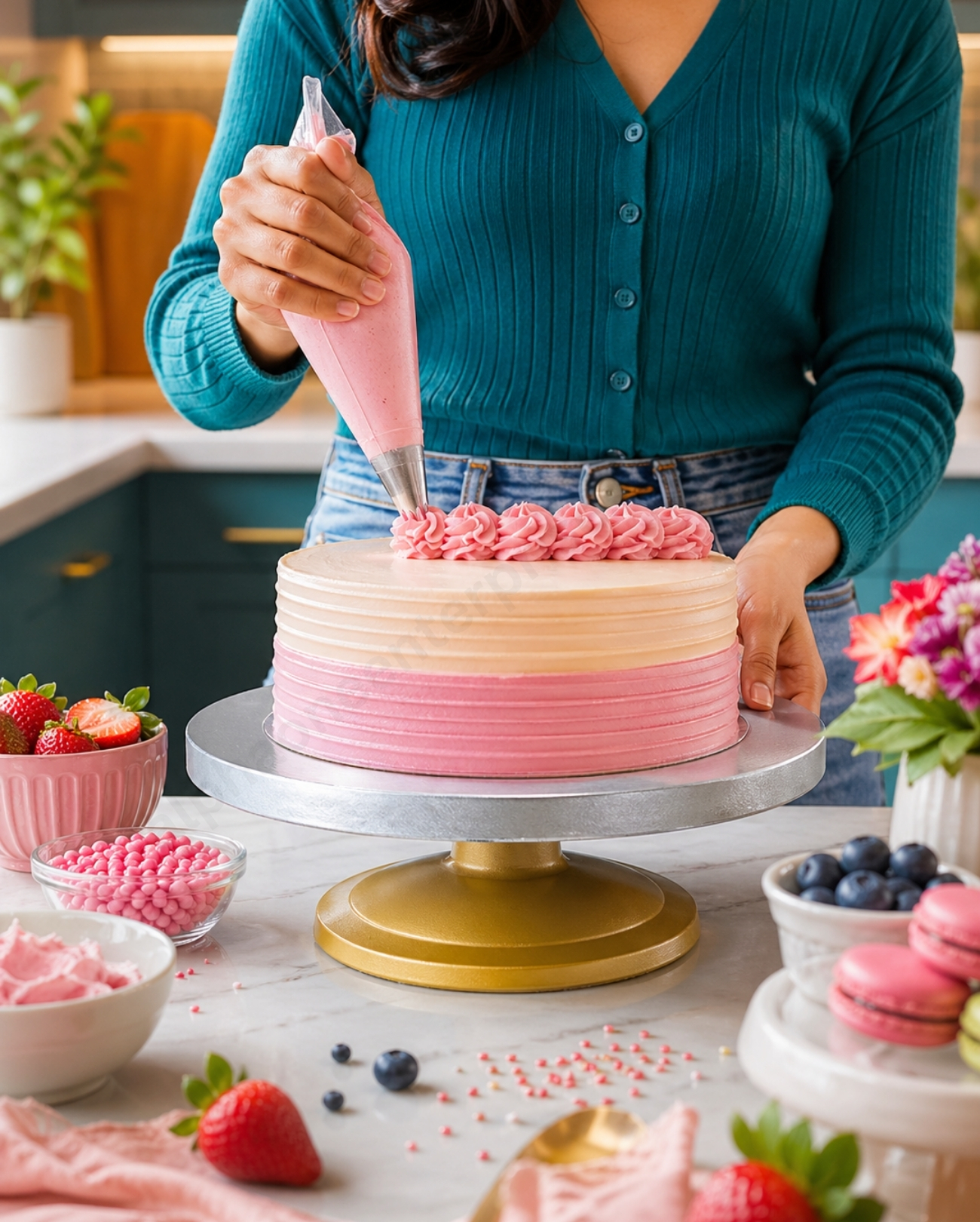 Fibre Cake Turntable – Assorted Colors