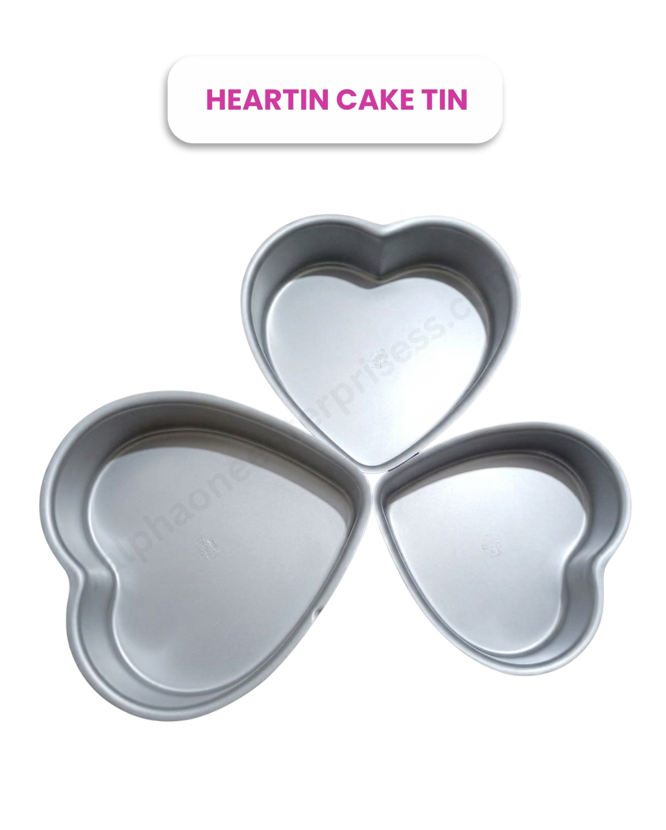 Heart Shaped Tins<br>1/2Kg & 1Kg