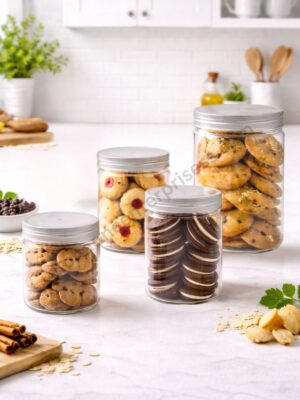 PET Jars – Multiple Sizes