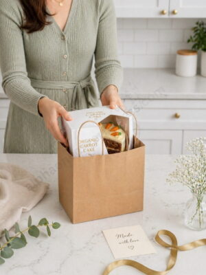 Paper Bag – 1/2Kg (8.5×8.5×8 Inch)