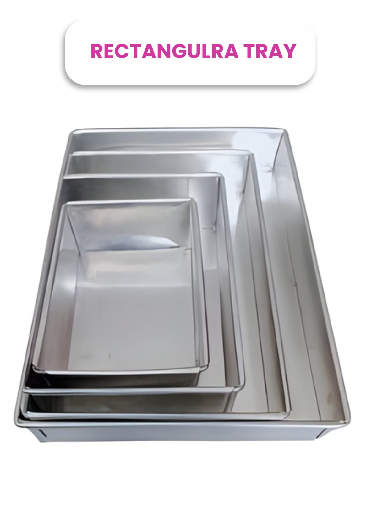 Aluminium Rectangular Cake Tin