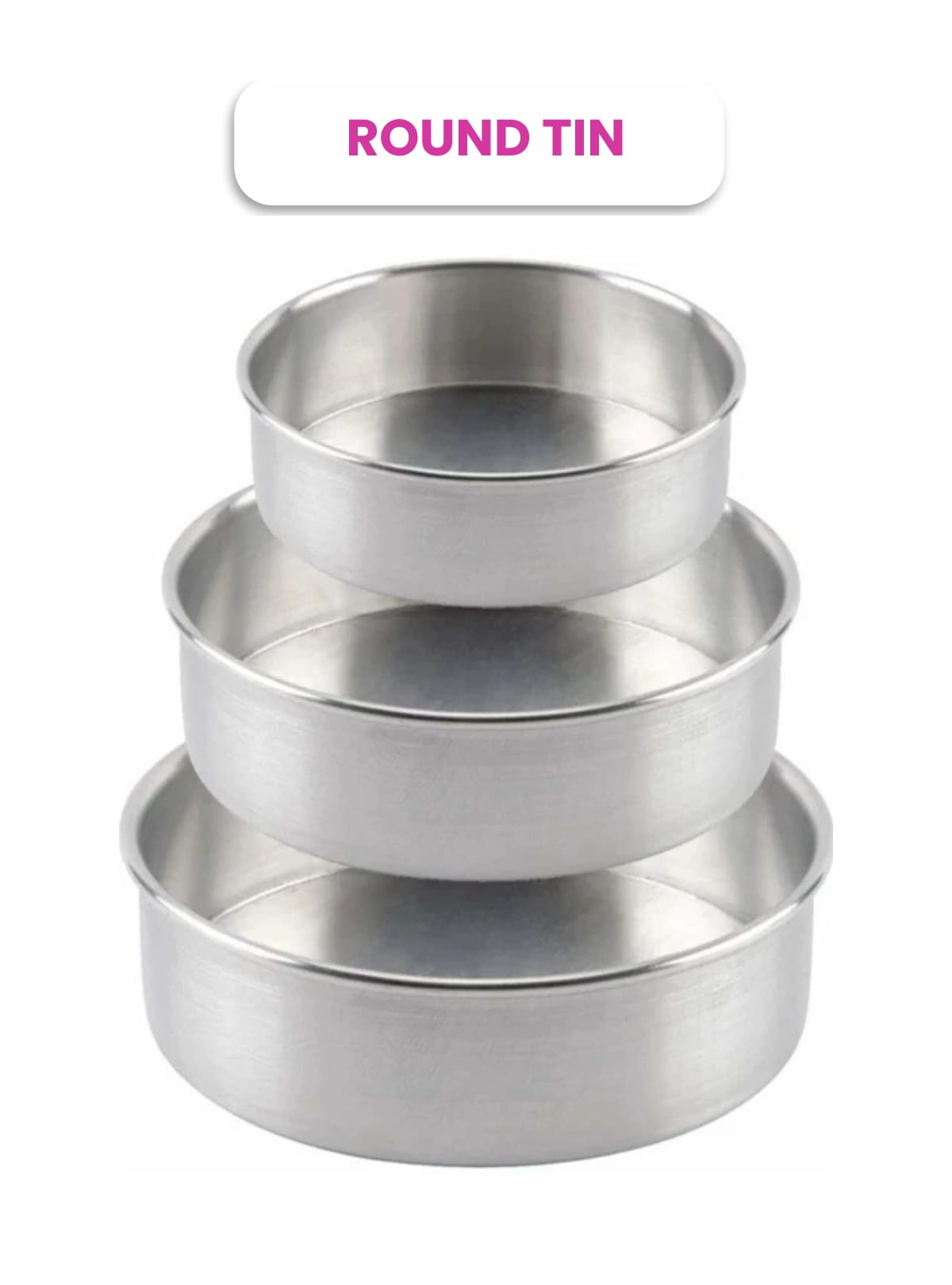 Aluminium Round Cake Tin