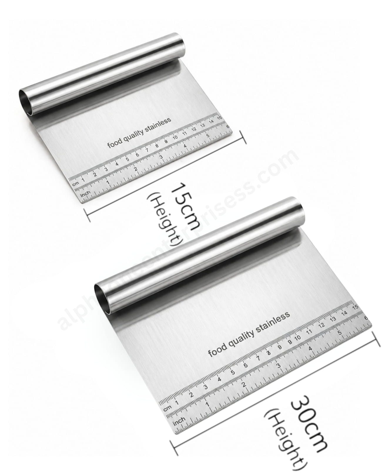 SS Steel Scrapers – Assorted Sizes
