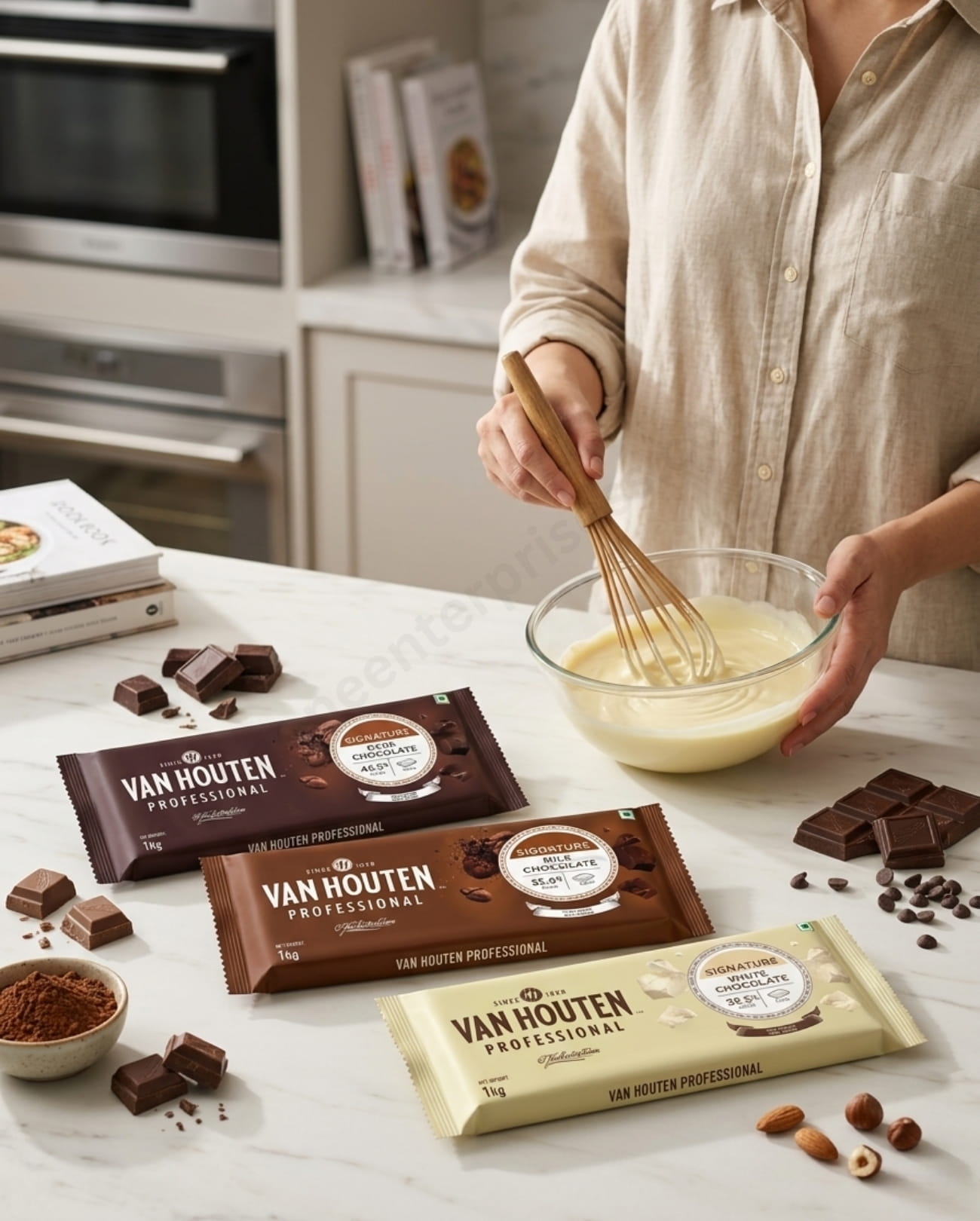 Van Houten Professionals – Milk, Dark & White (1kg)
