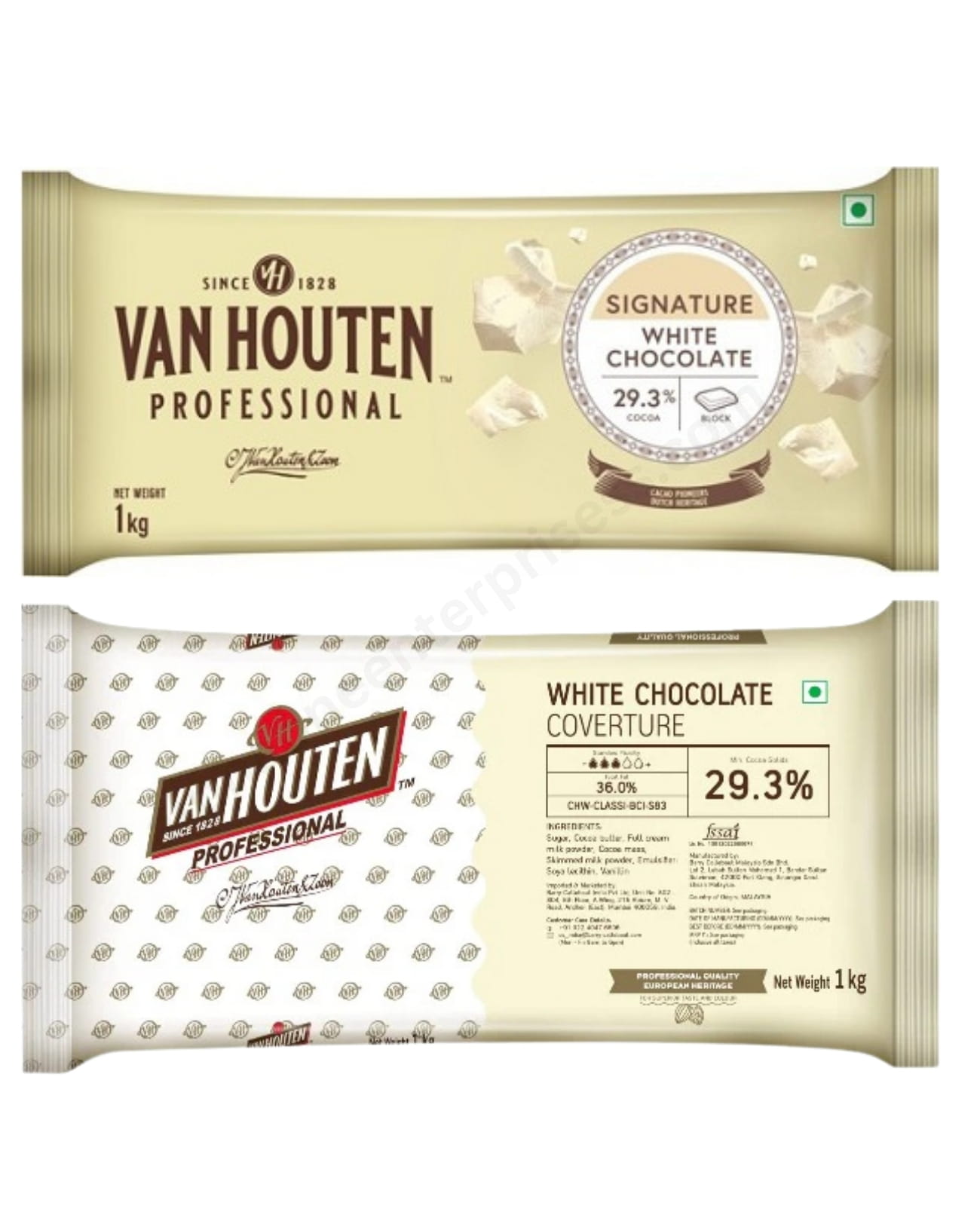 Van Houten Professionals – Milk, Dark & White (1kg)