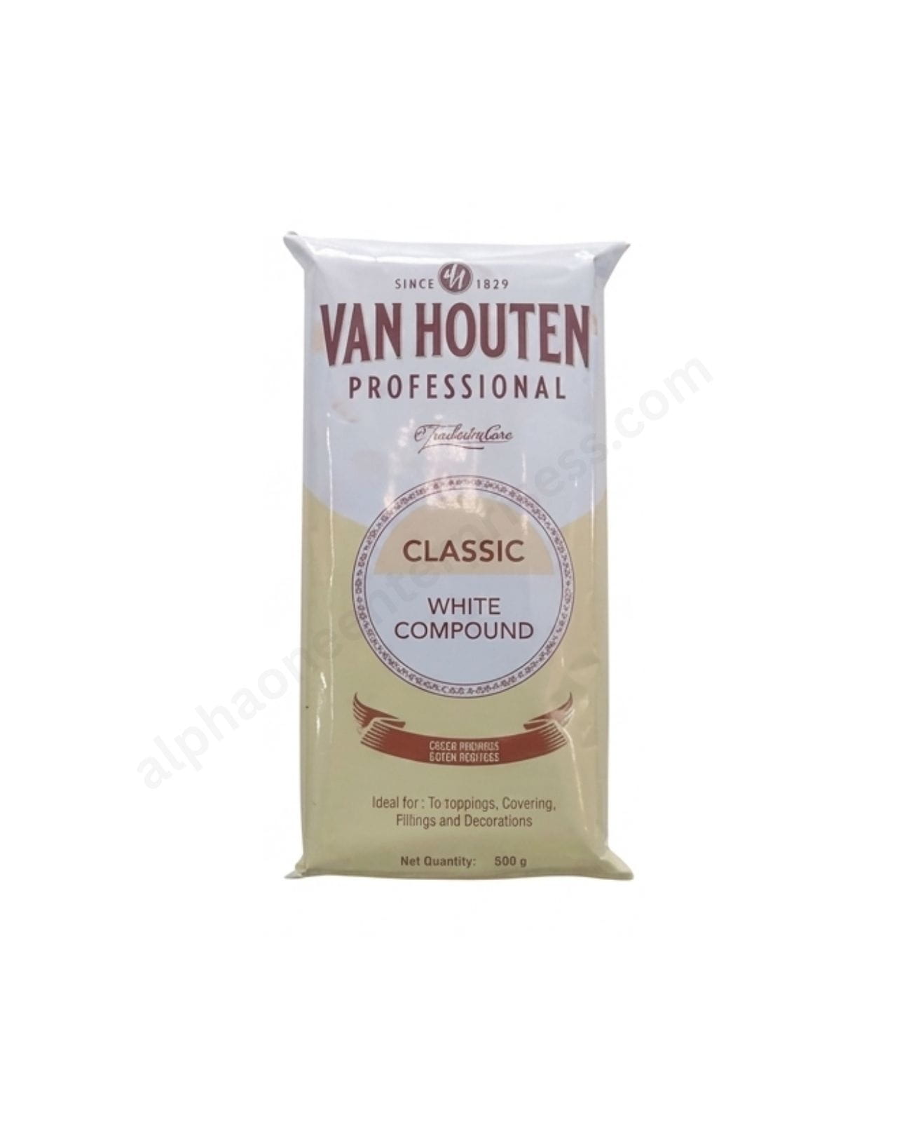 Van Houten Classic Compounds – White, Dark & Milk (500g)