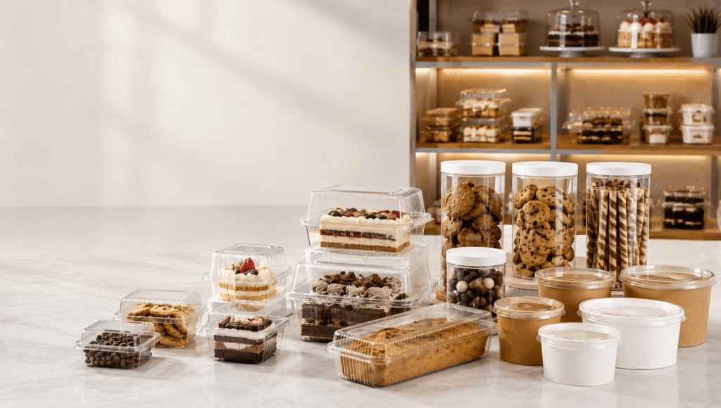 PET Containers & Food Storage Packaging Solutions for Bakeries